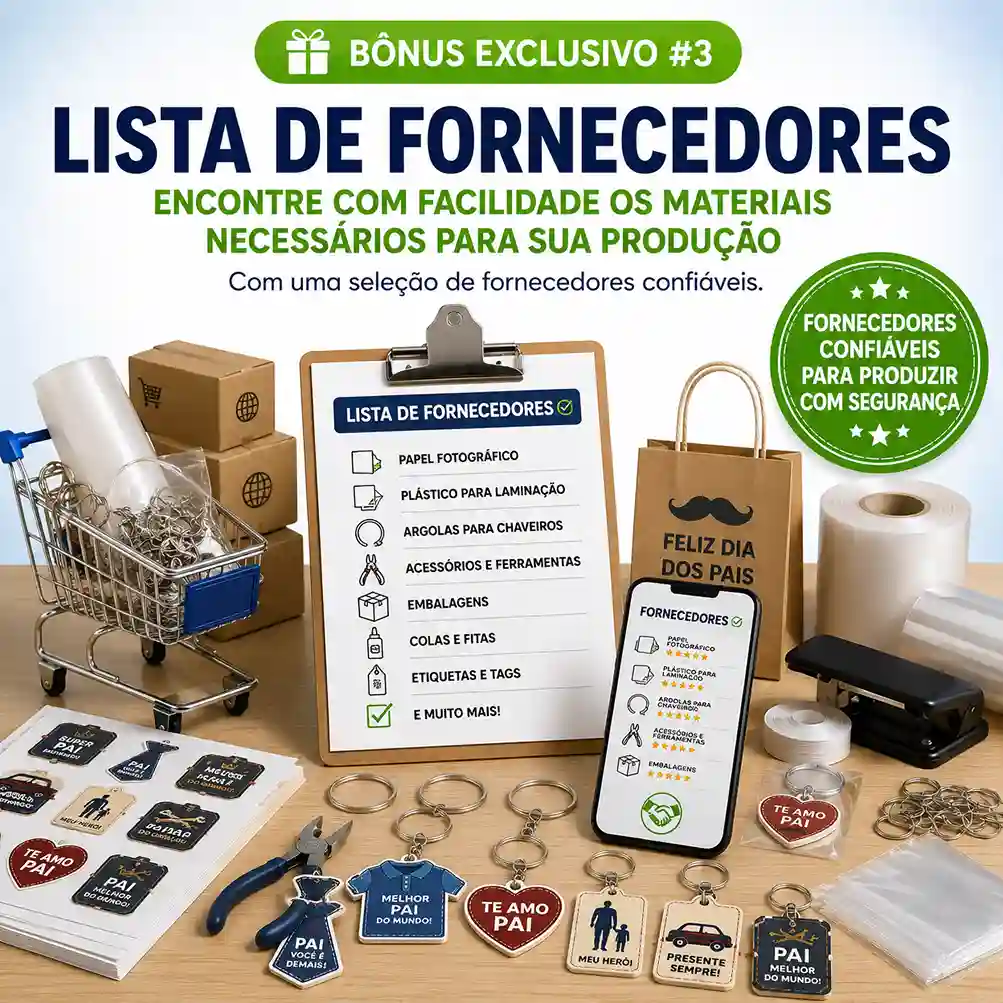 Lista de Fornecedores