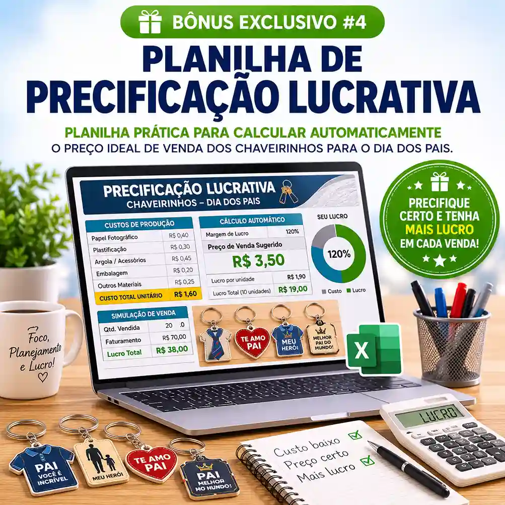 Planilha de Precificação Lucrativa